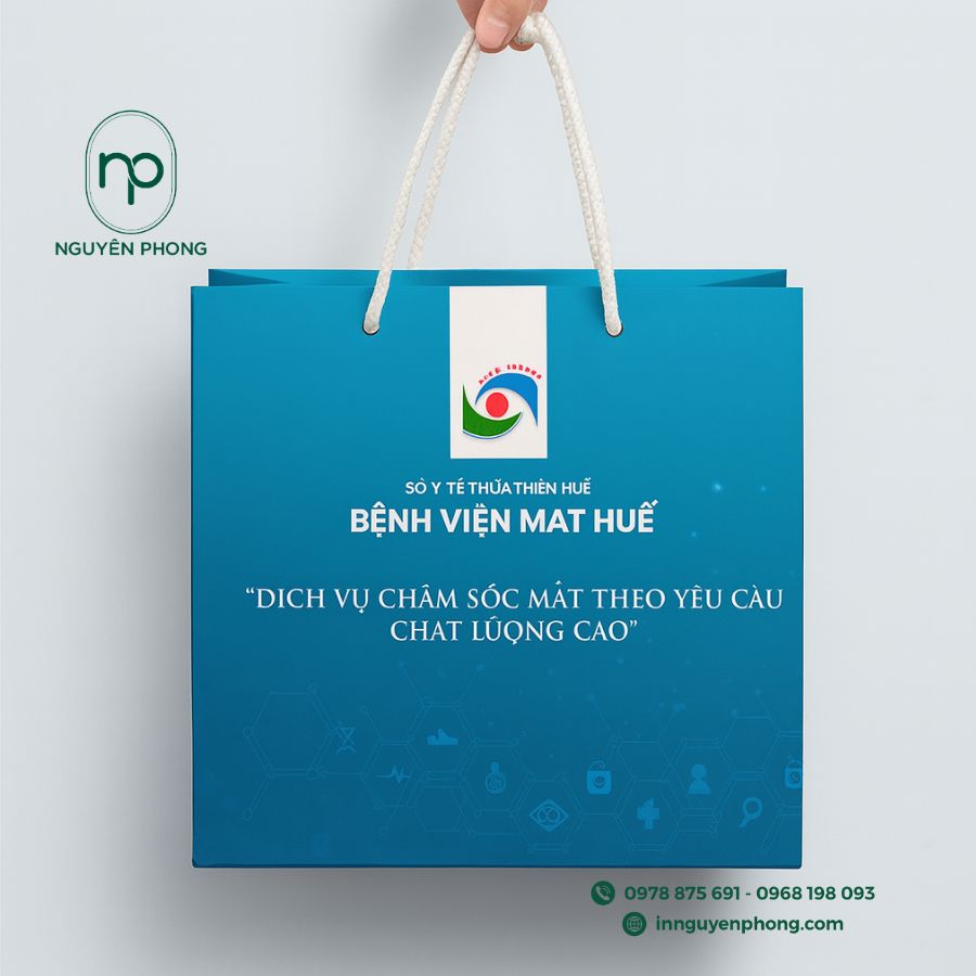 In túi giấy bệnh viện,phòng khám